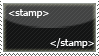 Stamp HTML tag