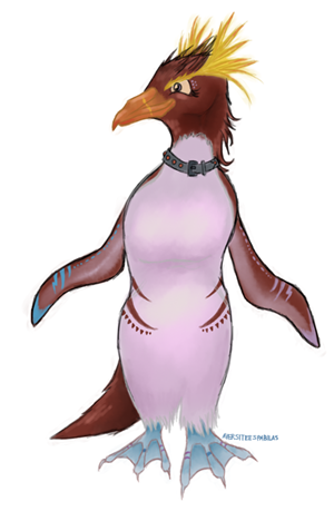 My first fursona design