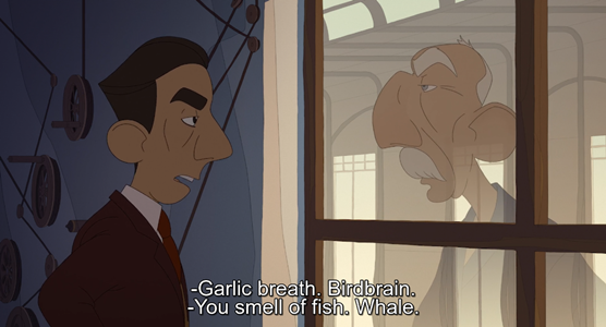 Nobile and Amundsen bicker